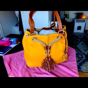 Michael Kors - mustard yellow bag